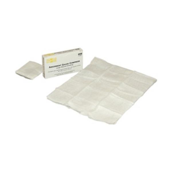 Compress, Sterile, White, No, Gauze, PK2