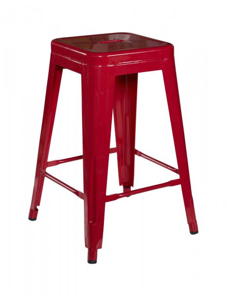 Square Metal Counter Stool   by Linon Home Decor