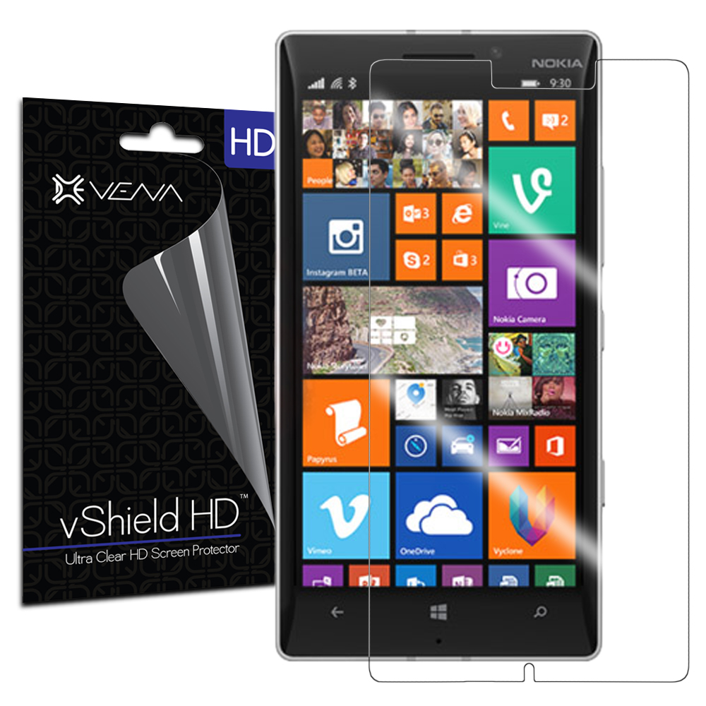 Vena vShield HD Ultra Clear High Definition Screen
Protector for Nokia Lumia 830   3 Pack