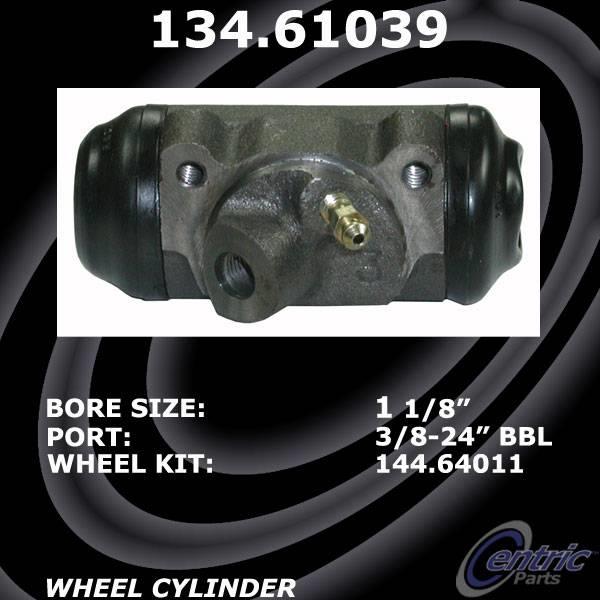 Centric Drum Brake Wheel Cylinder 134.61039