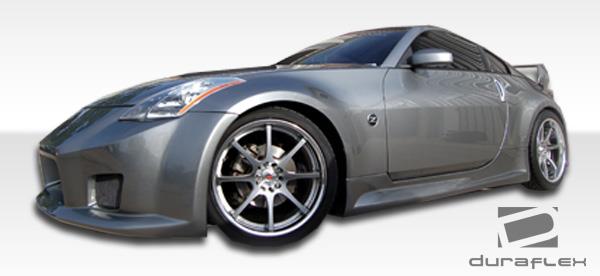 2003 2008 Nissan 350Z Duraflex B 2 Wide Body Side Skirts 103351