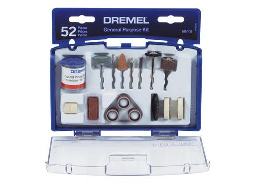 Dremel 687 01 52 Piece Set General Purpose Bits