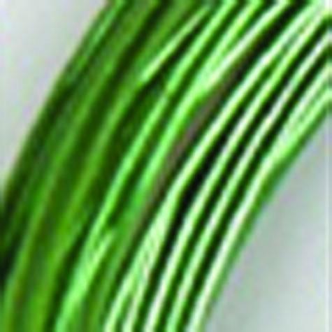 2mm Dark Forest Green Designer Aluminum Wire  Approximately 63 Yards