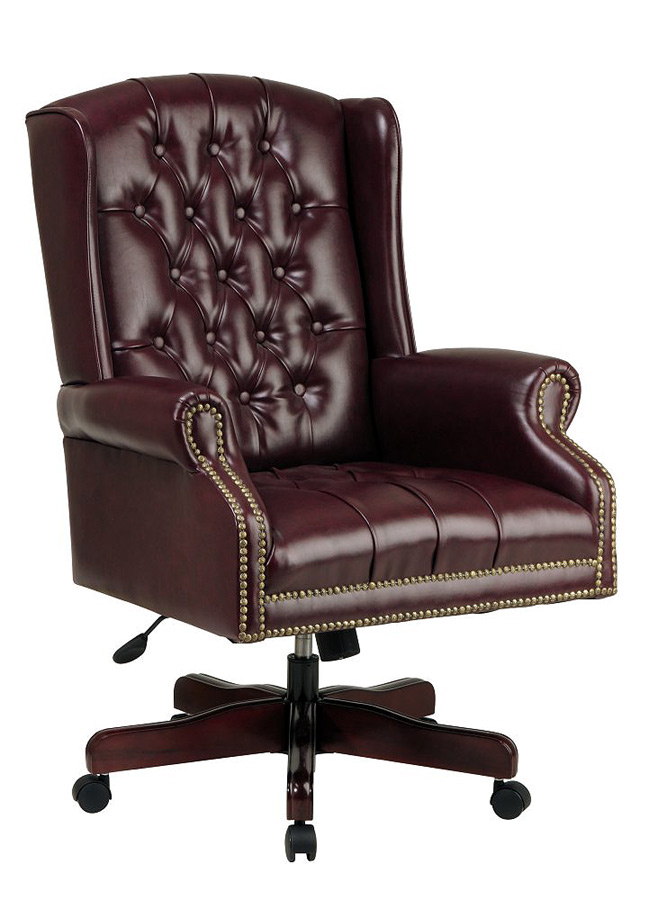 Deluxe High Back Traditional Executive Chair