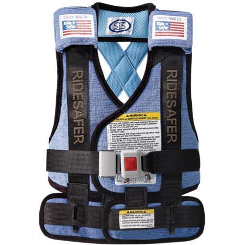Safe Traffic Systems JK12170BWB Safe Rider 3 Travel Vest Large  50 to 80 lb    Blue