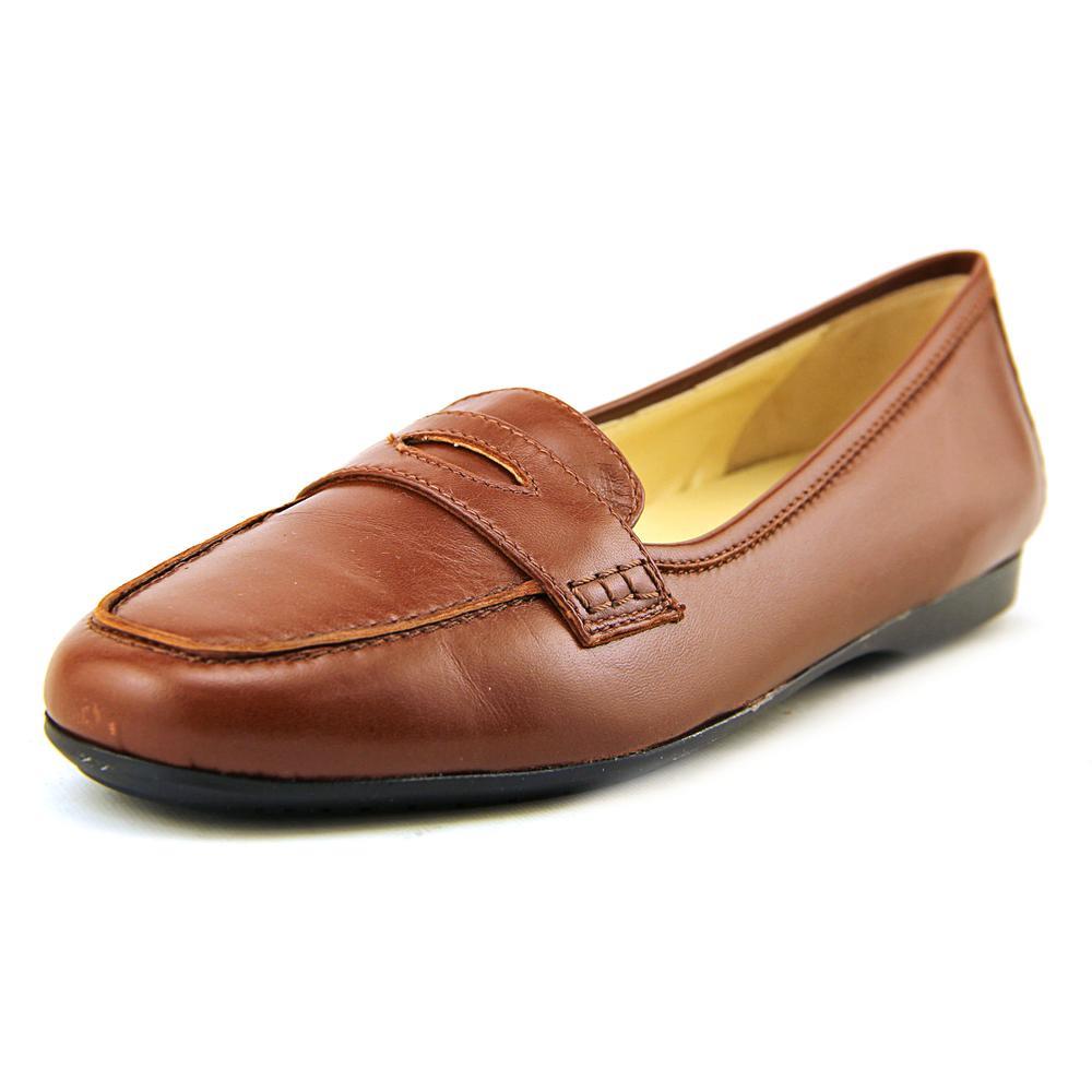 Amalfi By Rangoni Augusta Women US 6 W Brown Moc Loafer