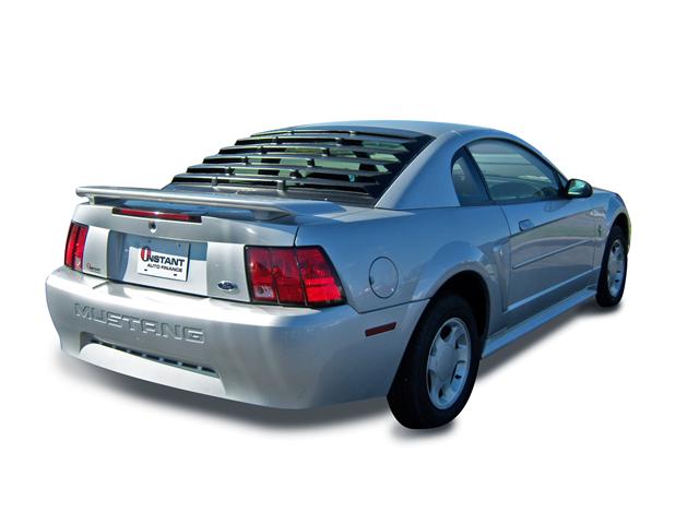 Mach Speed 22012 Ford Mustang Coupe ABS Rear Window Louver   1994 2004