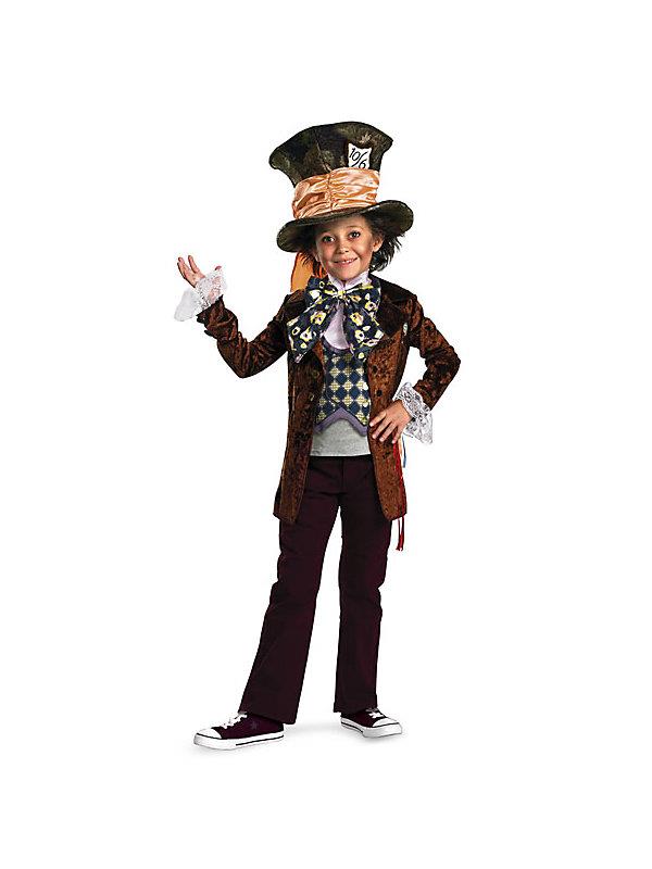 Child Boy Mad Hatter Movie Deluxe Costume Disguise 26628