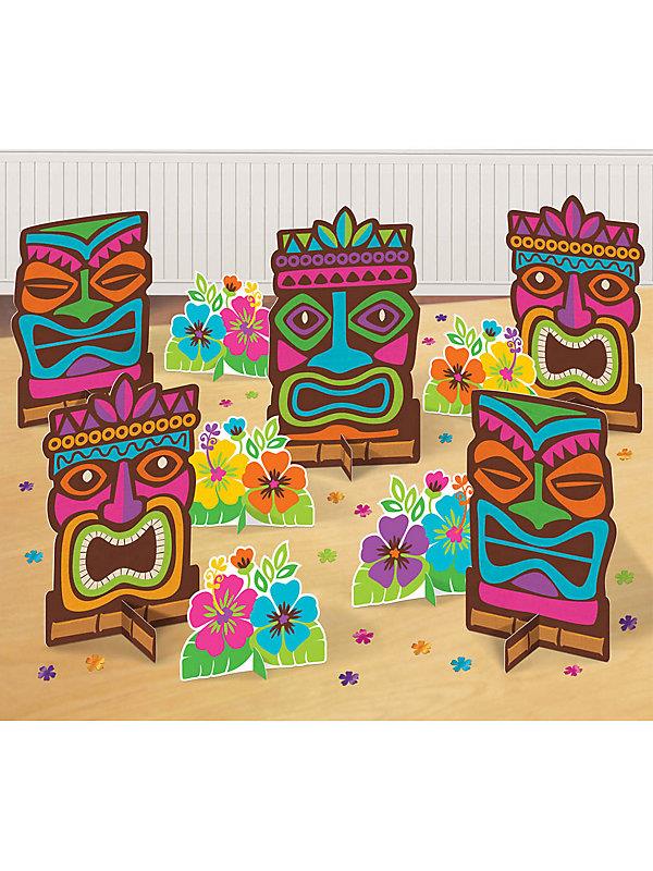 Tiki Table Decorating Kit (Each)   Party Supplies