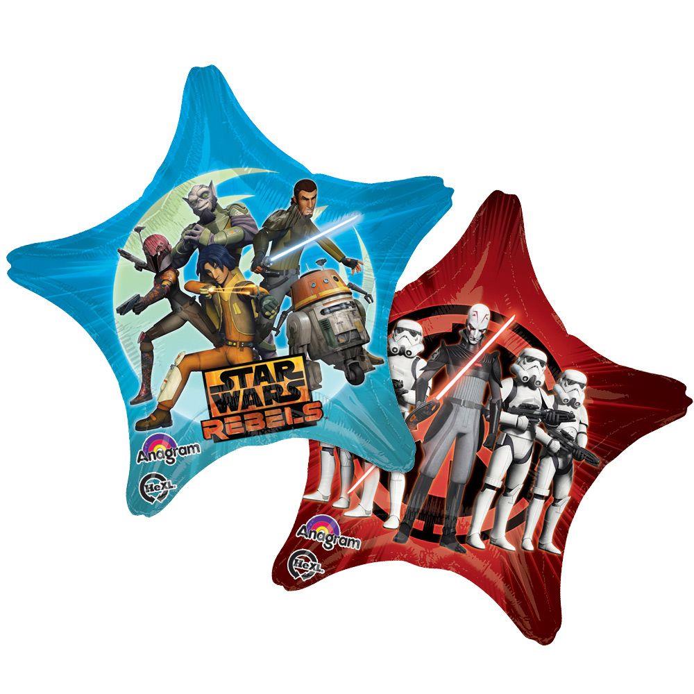 Star Wars Rebels 28" Star Balloon (Each)   Party Supplies