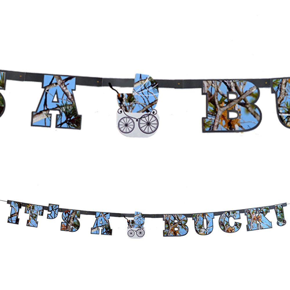 Light Blue "It's a Buck" Banner   Party Supplies