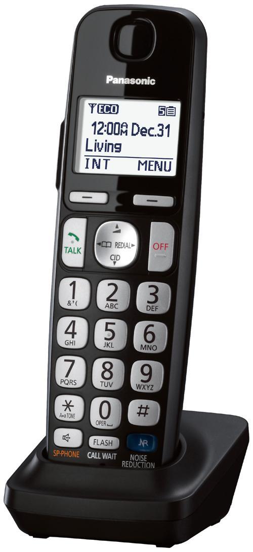 Panasonic KX TGEA20B 1.9 GHz Expansion handset for TGE210/230/240/260/270