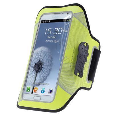 The Joy Factory aXtion Night Run DWX104 Carrying Case (Armband) for iPhone, Smartphone   Yellow   Armband
