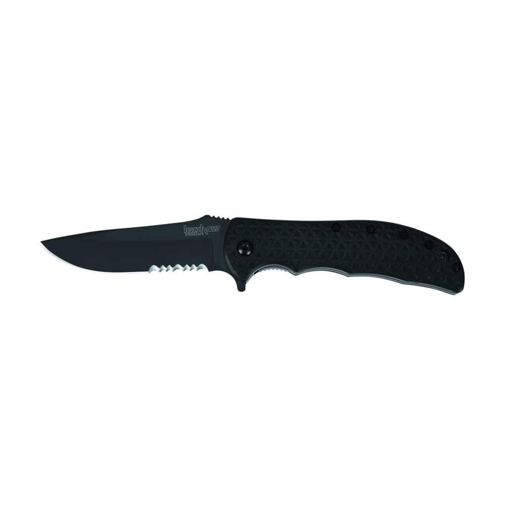 Kershaw Volt ll Black Blade Serrated Knife 3650CKTST