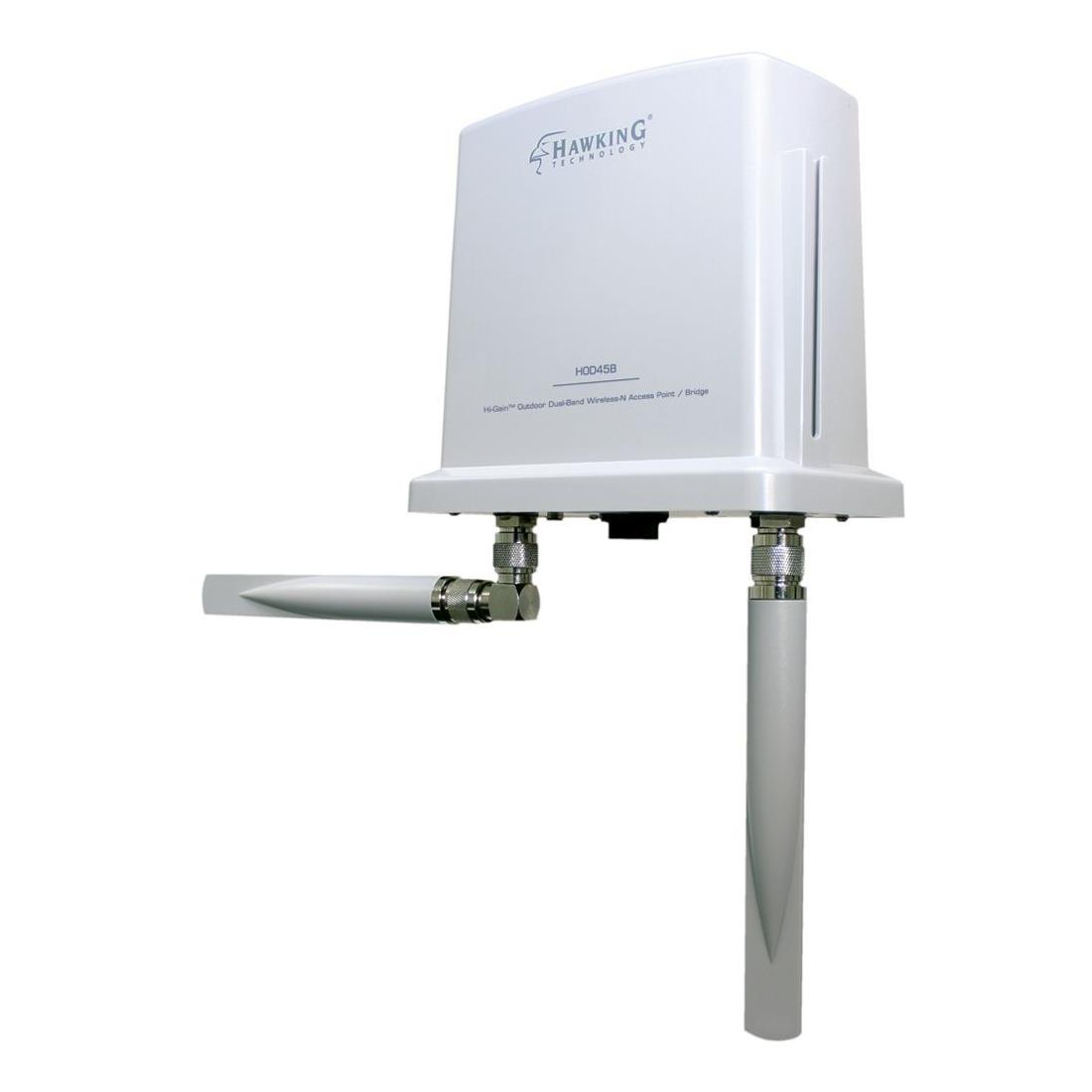 Hawking HOD45B Hi Gain Outdoor Dual Band Wi Fi Access Point/Bridge/Repeater