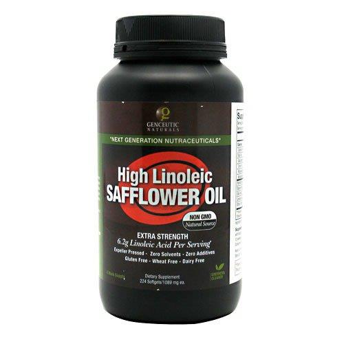 High Linoleic Safflower Oil 1089mg   Genceutic Naturals   224   Capsule