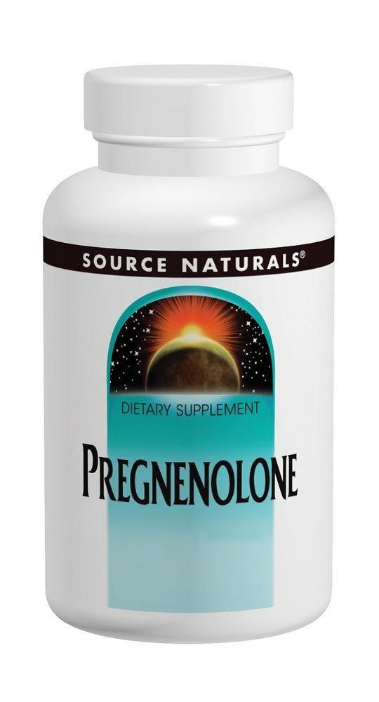 Pregnenolone 10 mg   60 Tablets by Source Naturals