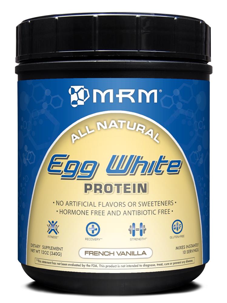 Egg White Protein 12oz Vanilla   MRM (Metabolic Response Modifiers)   12 oz   Powder