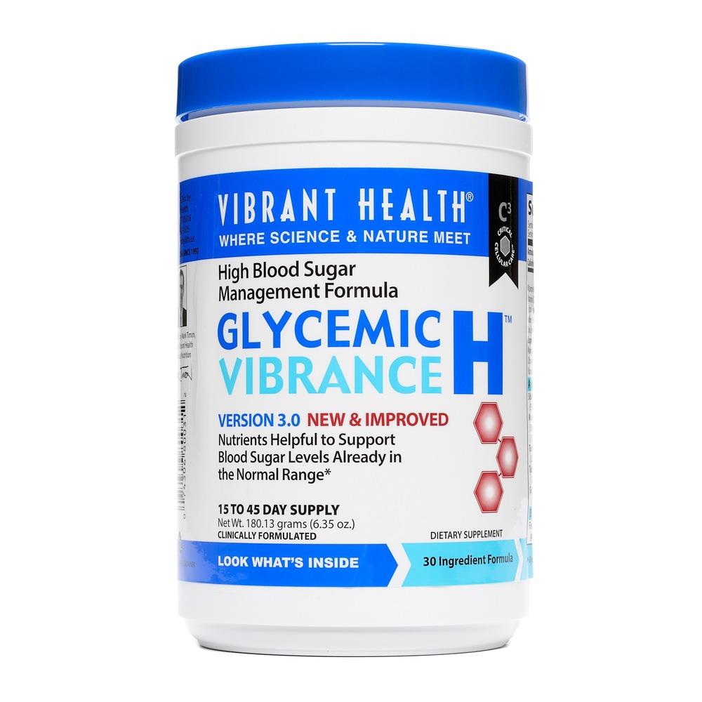 Hypo Glycemic Vibrance   Vibrant Health   180.13 gm/6.35 oz.   Powder