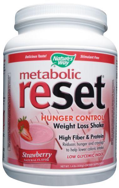 Metabolic ReSet Strawberry 630g   Nature's Way   630g   Powder