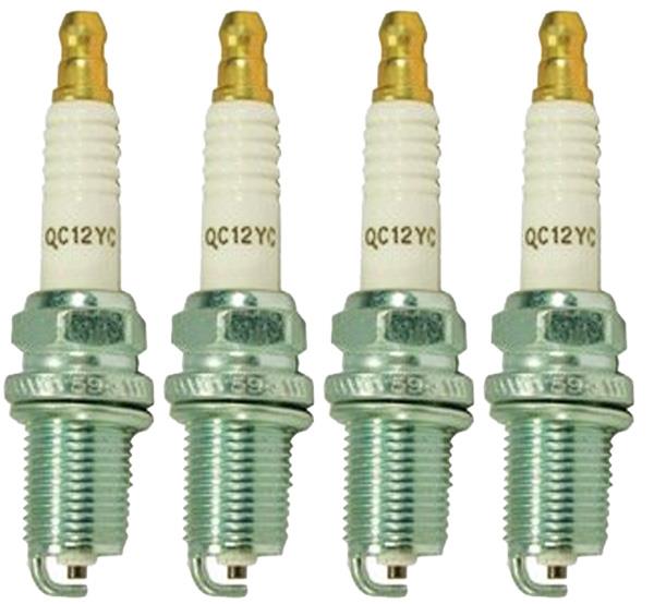 Champion Copper Plus (4 Pack) Small Engine Spark Plug, Stock No. 946, Plug Type # QC12YC 4pk