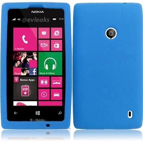 HRW for Nokia Lumia 521 Silicone Skin Cover   White