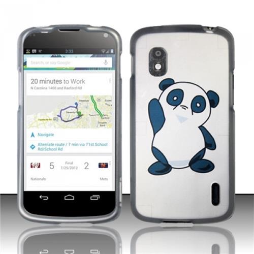 BJ For LG Nexus 4 E960 Rubberized Hard Design Case Cover