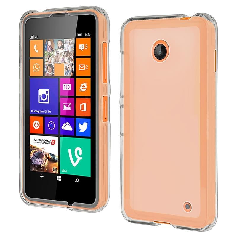 For Nokia Lumia 635 Transparent Cover Case   Clear