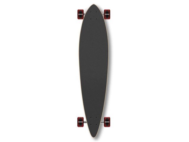 Complete Longboard PINTAIL Skateboard 40" X 9"   RASTA