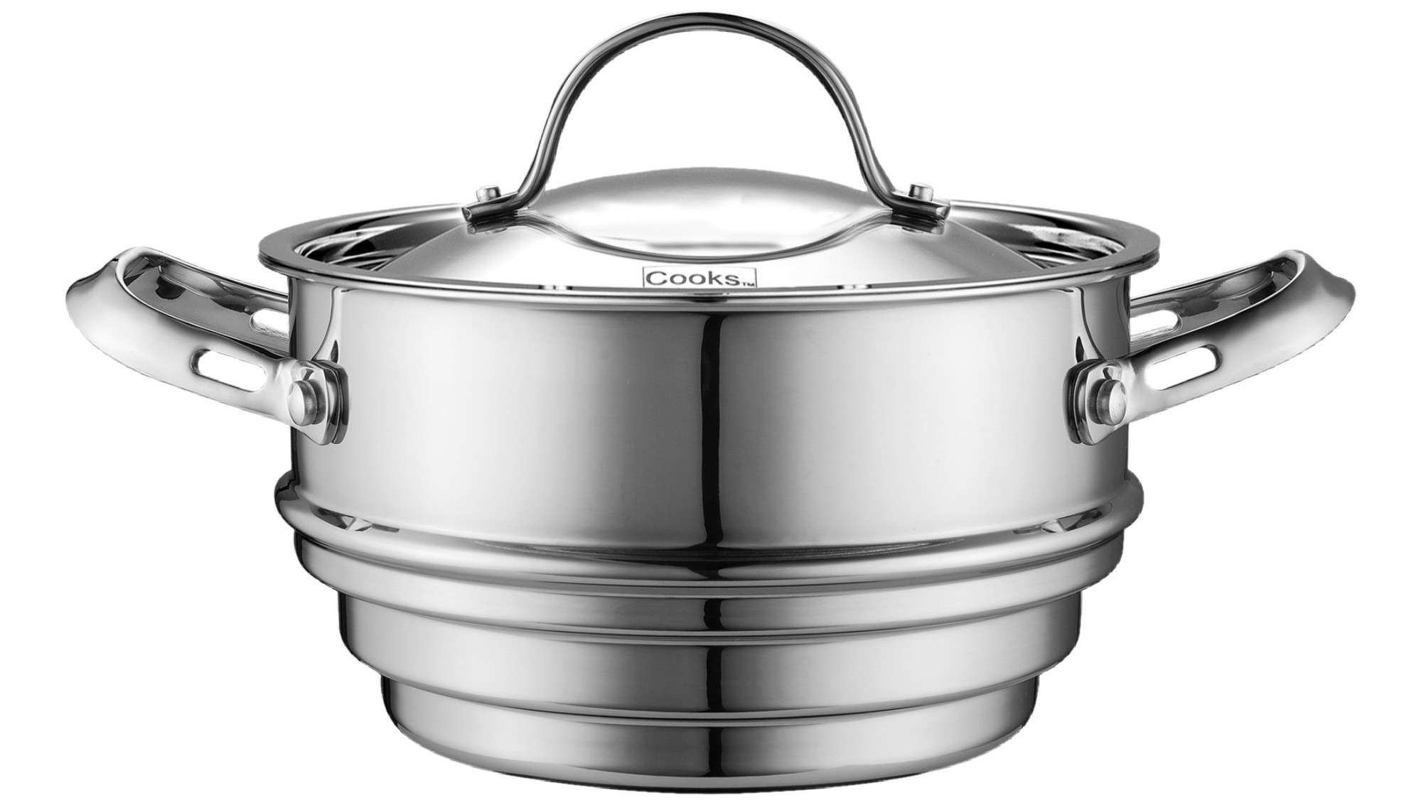 Cook Standard Multi size Steamer fit Both 1.5QT and 3 QT Sauce Pan Stainless steel