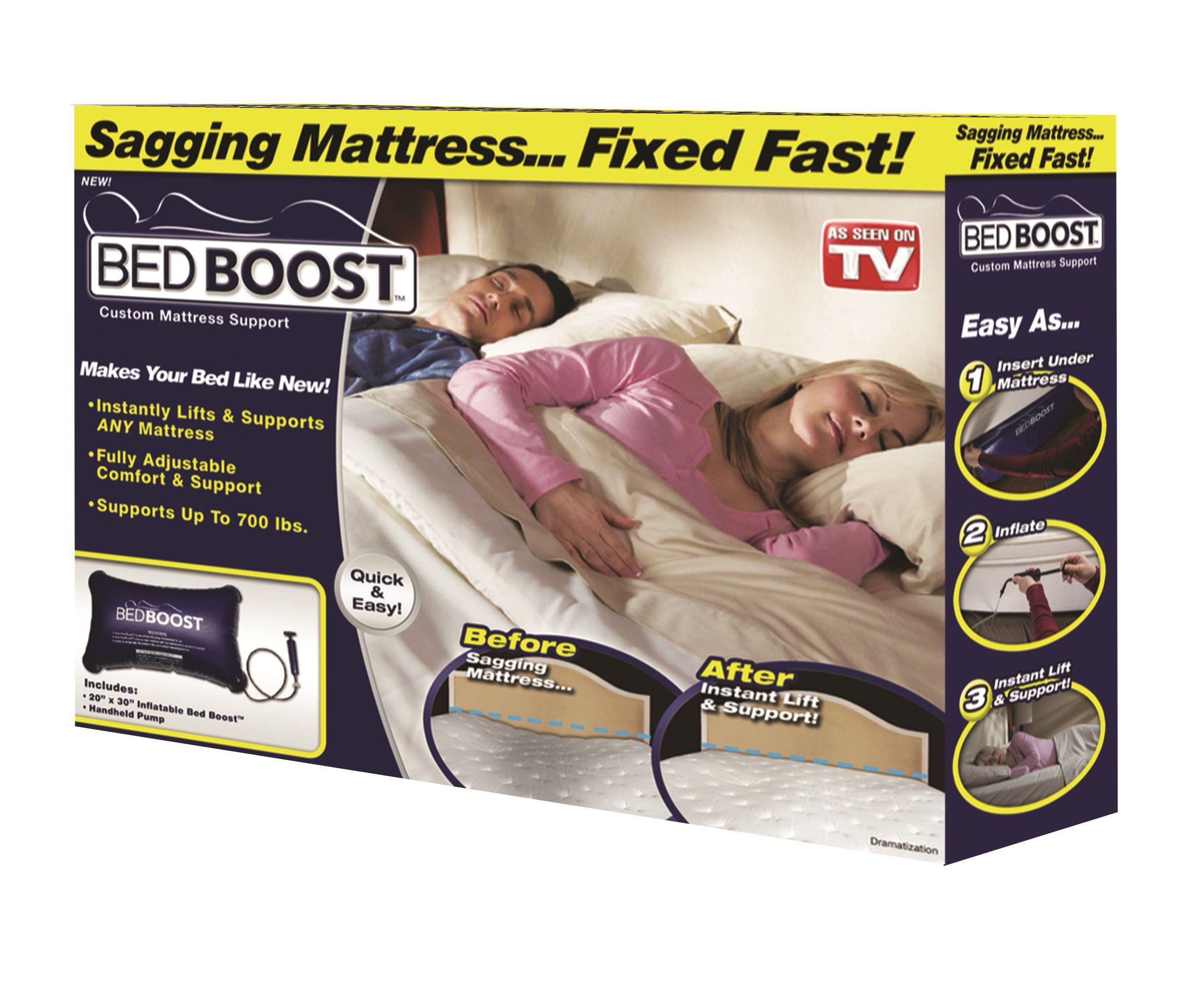 Bed Boost Mattress Support   Fast Fix for a Sagging Mattress