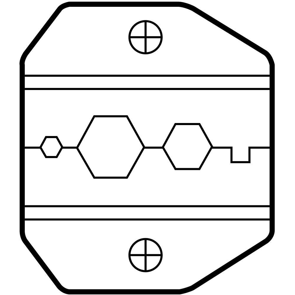 Replacement Die, For BNC (RG58, 59, 62)