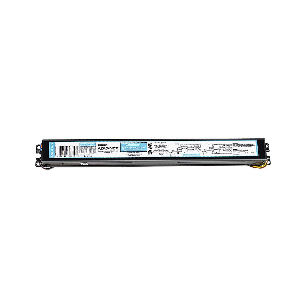 PHILIPS ADVANCE Electronic Ballast, T5 Lamps, 120/277V ICN 2S54 T