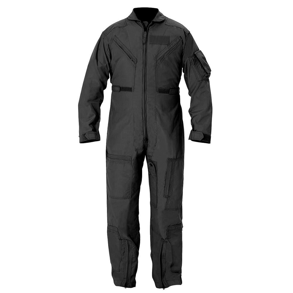 Coverall, Chest 51 to 52In., Black F51154600152L