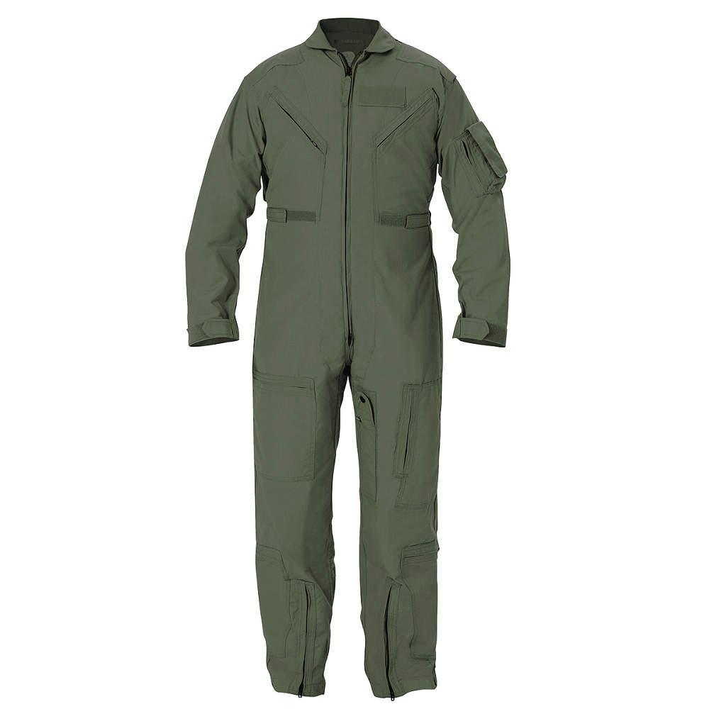 PROPPER F51154638842R Coverall, Chest 41 to 42In., Freedom Green