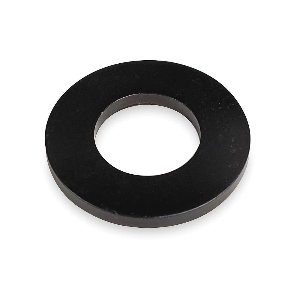 TE CO 42612 Flat Washer, Blk Oxide LCS, Fits #4