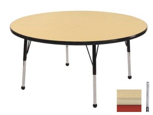 48" Round Adj Activity Table (19" 30")