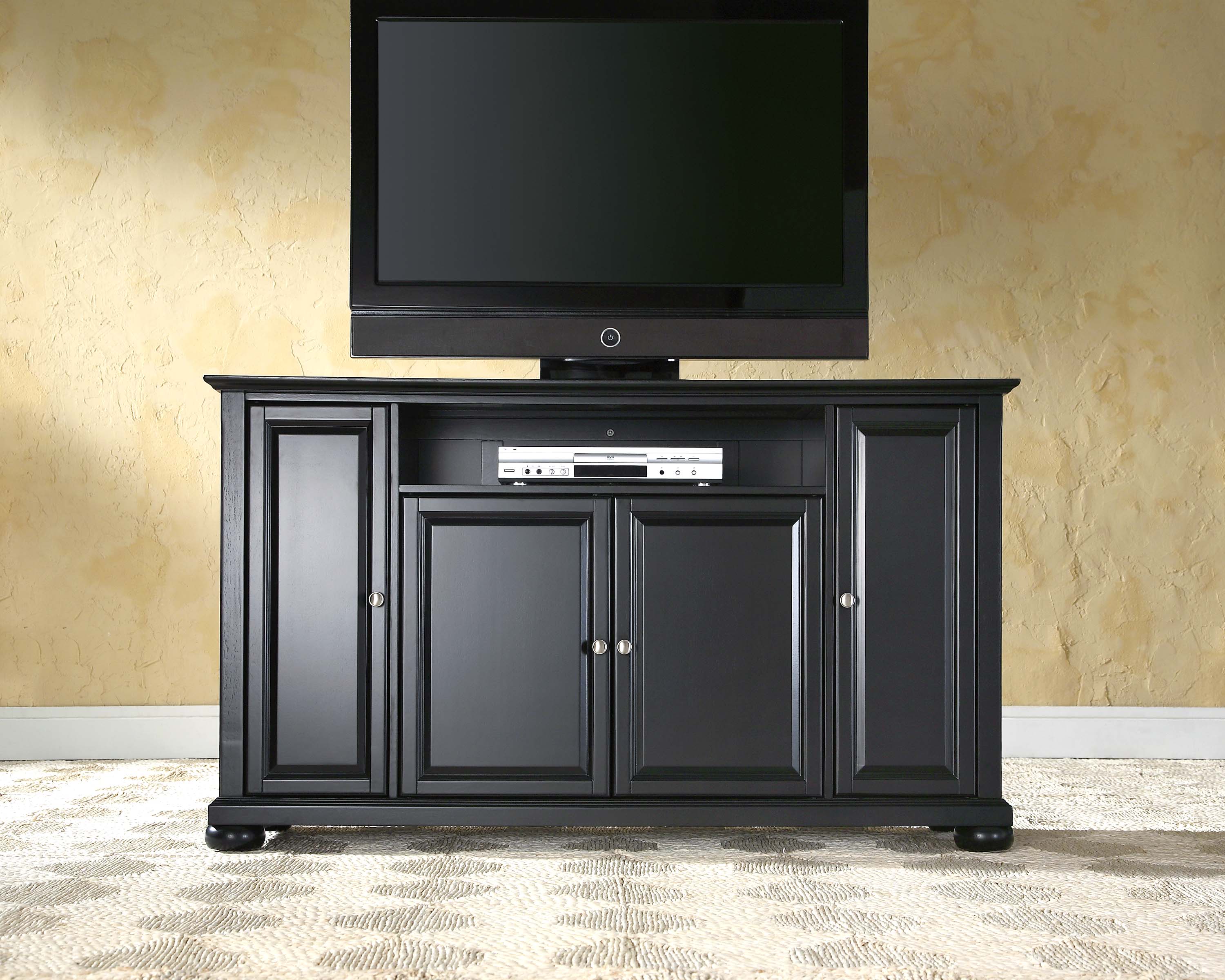 Crosley Alexandria 60" TV Stand in Black