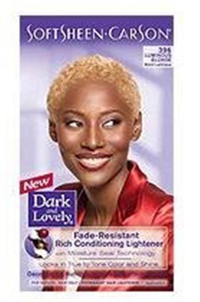 Dark and Lovely Permanent Hair Lightener, Luminous Blonde 396