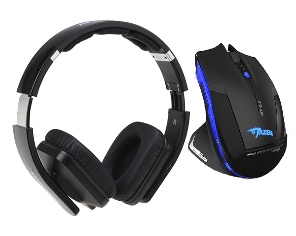 Refurbished Logitech G930 Wireless Gaming Headset with 7.1 Surround Sound (981 000257R)