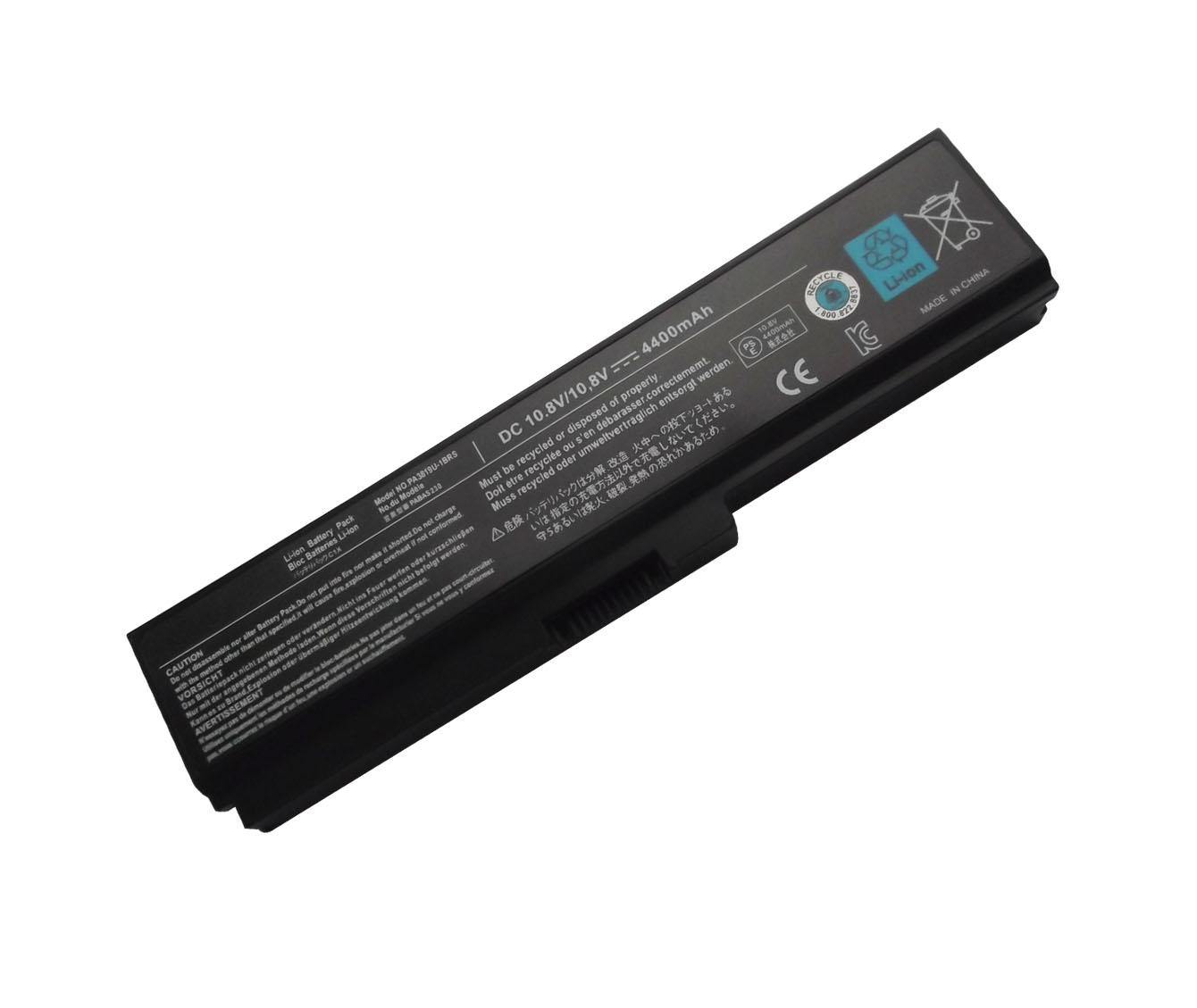 Laptop/Notebook Battery Replacement for TOSHIBA 3819 Series Battery  fits Part Number: PA3816U 1BRS PA3817U 1BRS PA3818U 1BRS PA3819U 1BRS PABAS227 PABAS228 PABAS229 PABAS230