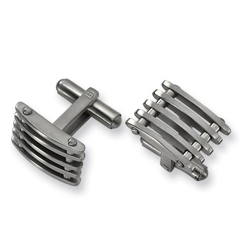 Cuff Links in Stainless Steel