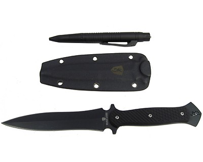 Browning BR125BL Fixed Knife Knife Set Black Label Tactical Pen/Letter Opener