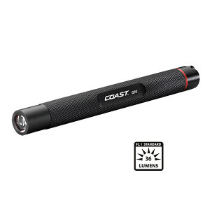 Penlight, 36 Lumens, 2 x AAA Batteries