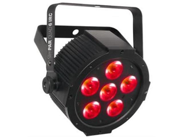 Chauvet SlimPAR Quad 6 IRC DMX RGBA Wash Light Slim PAR SlimPARQuad SlimPARQuad6