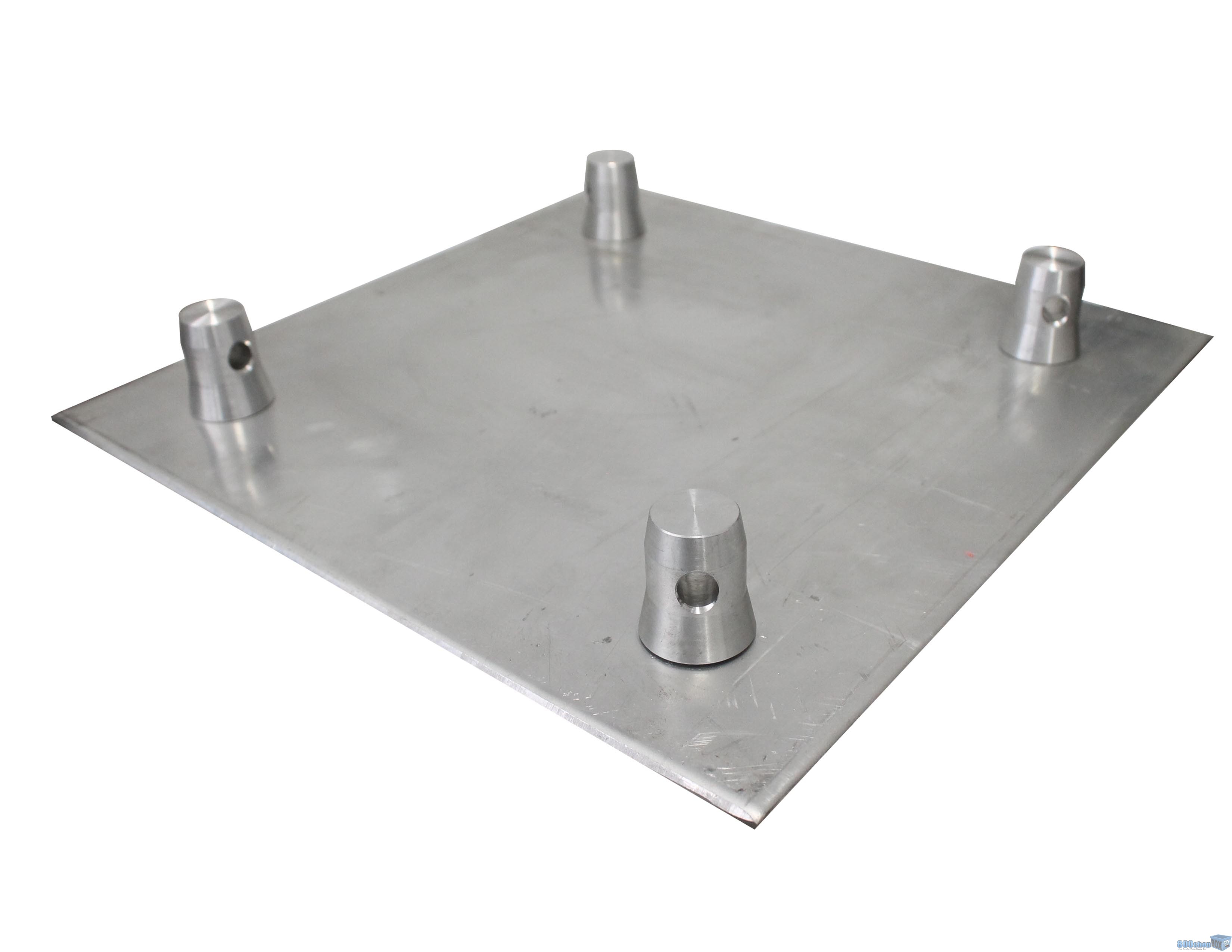 Mr Dj  BP1414 MR DJ UNIVERSAL 14" X 14" ALUMINUM BASE PLATE FOR SQUAR TRUSS