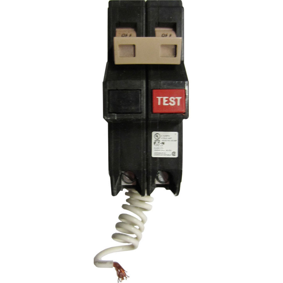 Cutler Hammer CH220GF 2 Pole, 20 Amps GFI Circuit Breaker