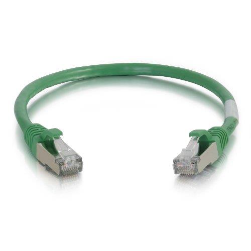 C2G 5FT CAT6 SNAGLESS SHIELDED (STP) NETWORK PATCH CABLE   GREEN