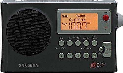 Sangean AM / FM / Weather Alert Portable Radio PR D4W
