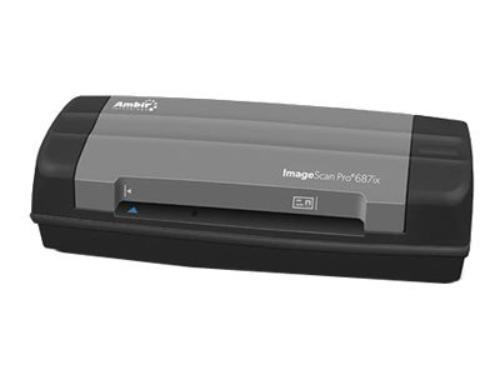 Ambir ImageScan Pro 687ix 600 dpi USB ID Card Scanner